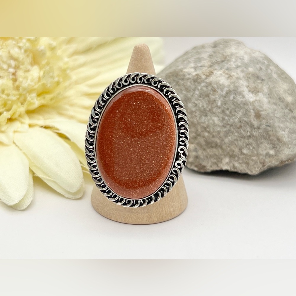 GOLDSTONE RING - Picture 9 of 9